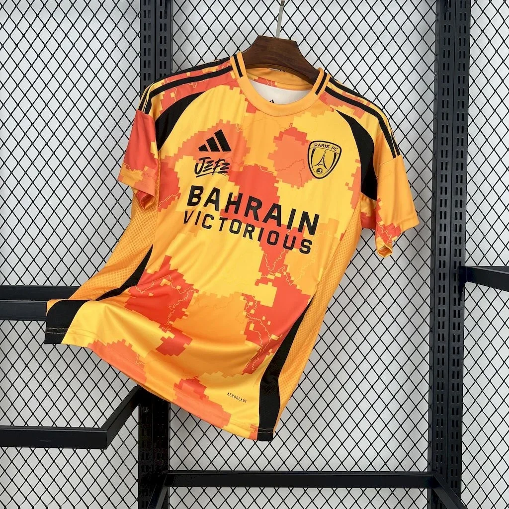 Paris FC 2024/25 – Maillot Third Orange “Jefe”