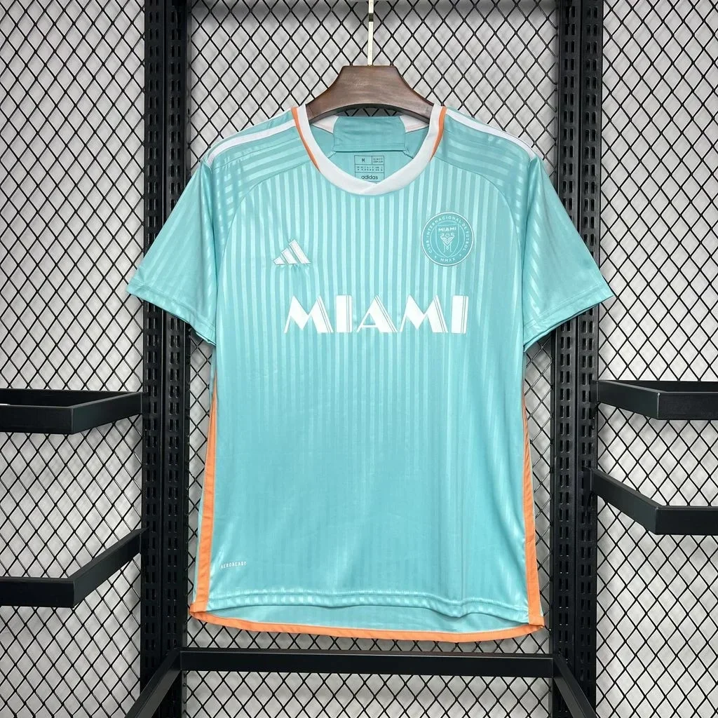 Inter Miami 2024/25 – Maillot Third Retro Vert Bleu