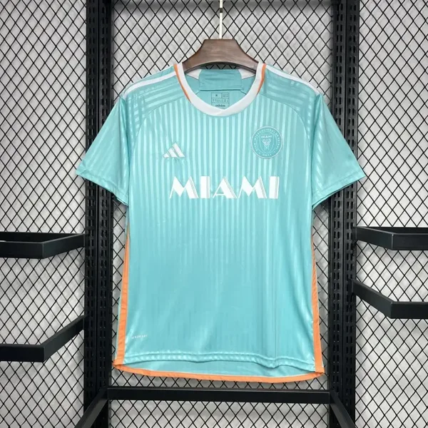 Inter Miami 2024/25 – Maillot Third Retro Vert Bleu