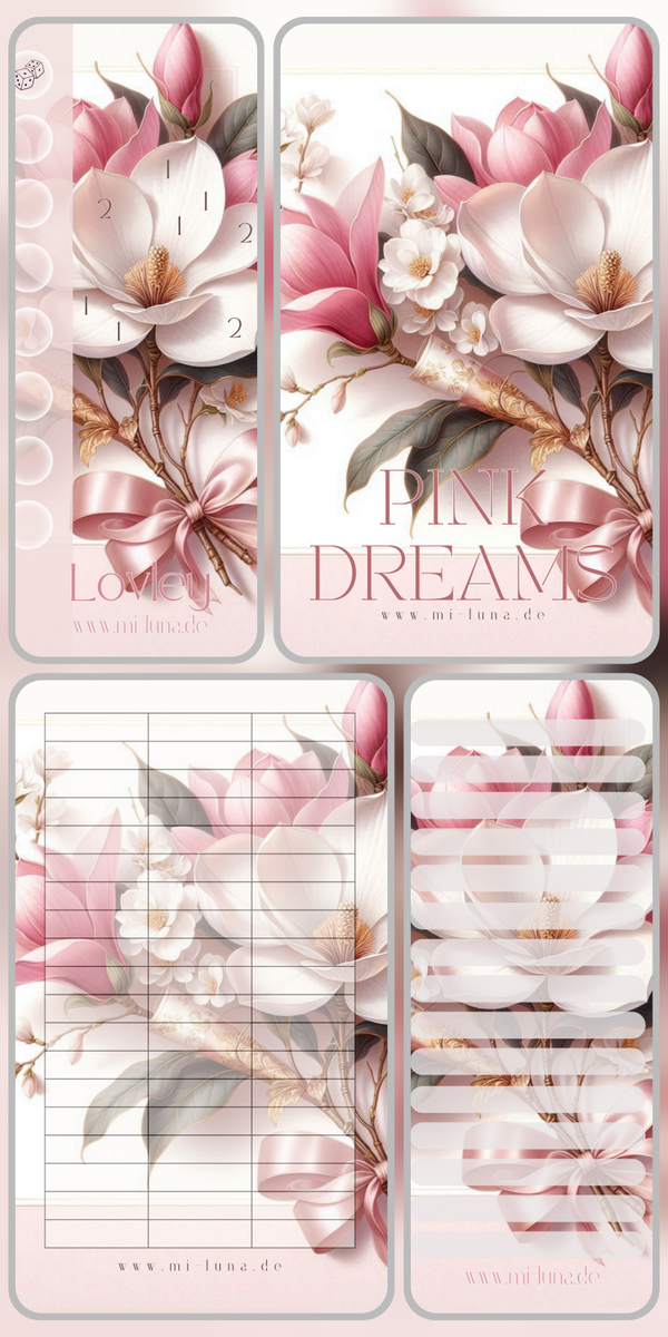 Deckblatt Pink Dreams inkl.Einzel Challenge