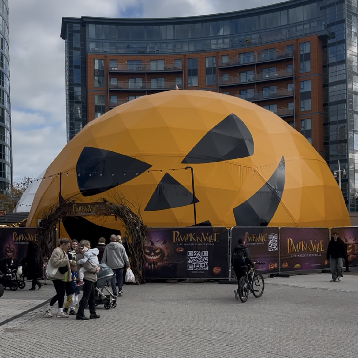 Pumpkinville Gunwharf Quays review, Spook-Ademy show, Pumpkinville Portsmouth, family Halloween events Hampshire, immersive theatre Portsmouth, Fever app review, family days out in Hampshire, Christmasville Gunwharf Quays, things to do in Portsmouth with 