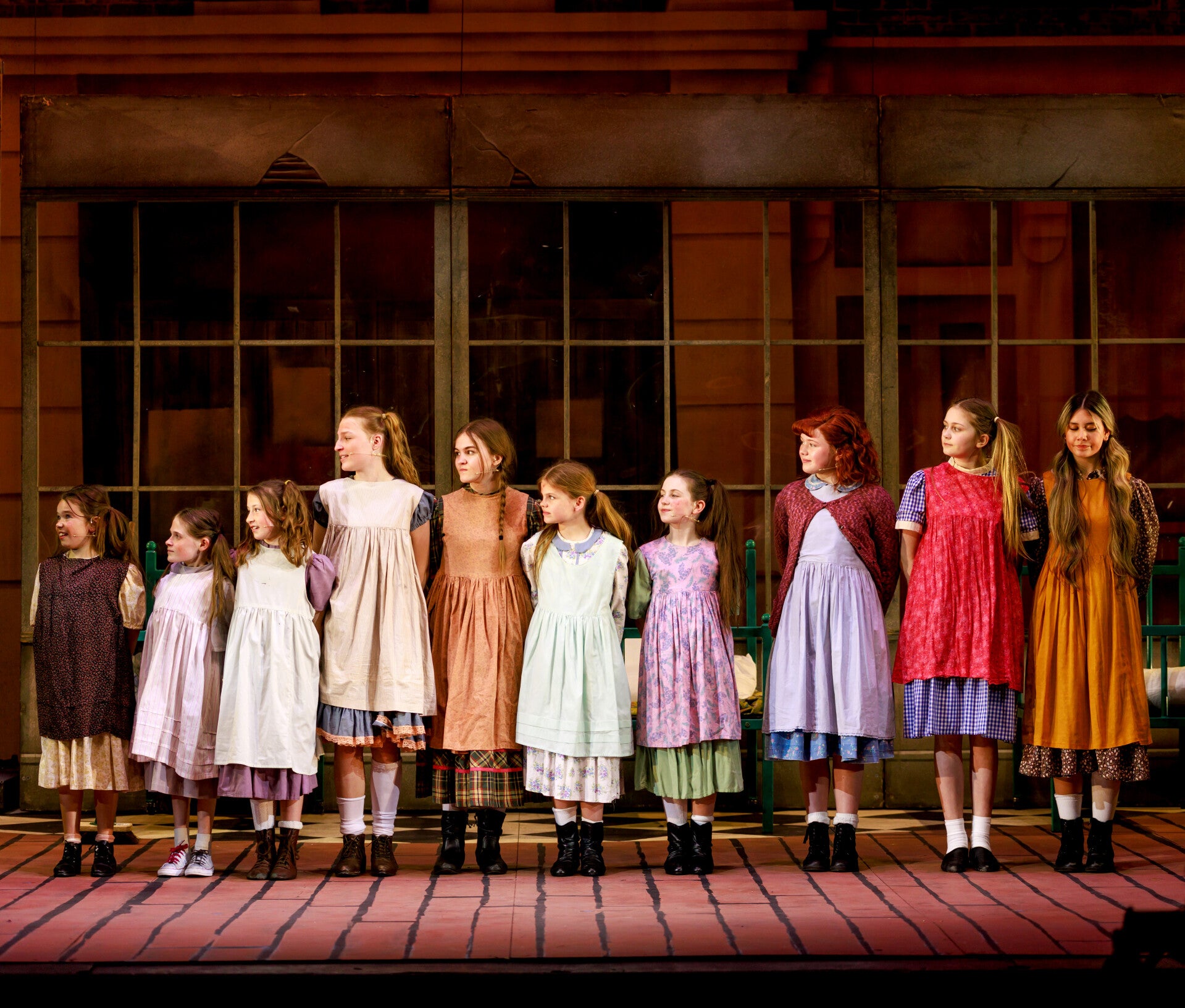 Kings theatre Portsmouth Annie the musical review Southsea family blog 