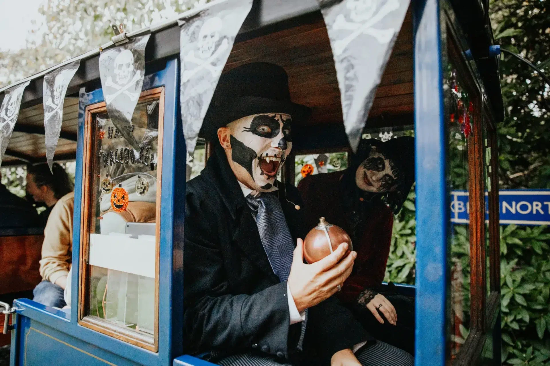 LEGOLAND Brick or Treat Chessington Howl’O’Ween Alton Towers Scarefest family Halloween theme park Halloween theme park UK autumn theme park day out Hobbledown Halloween  Exbury Garedns & Steam Railway 