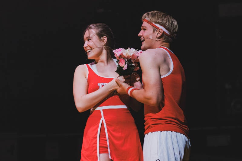 Bring it on kings theatre Portsmouth Hampshire theatre review kings performing out school 