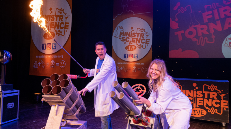 Ministry of Science Live review family theatre Portsmouth fun days out for families UK best family shows 2025