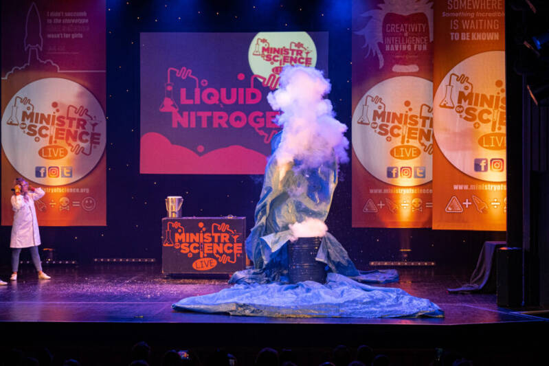 Ministry of Science Live review family theatre Portsmouth fun days out for families UK best family shows 2025