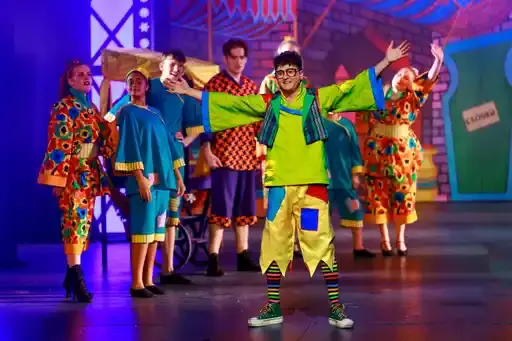  Aladdin Kings Theatre Portsmouth review  Pompey Panto Aladdin  Hampshire family Christmas outing Jack Eadwards Jacob Bailey Shaun Williamson Rustie Lee 