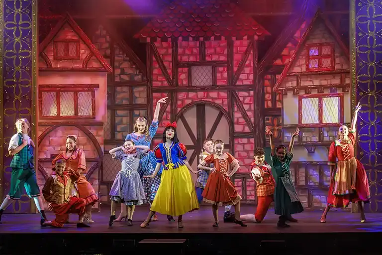 Snow White Theatre Royal Portsmouth Family theatre Portsmouth Things to do in Portsmouth with kids Snow White Portsmouth panto