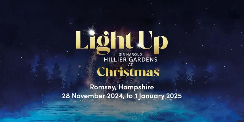 Light up Romsey Hillier Gardens Hampshire family light trail fun Christmas 