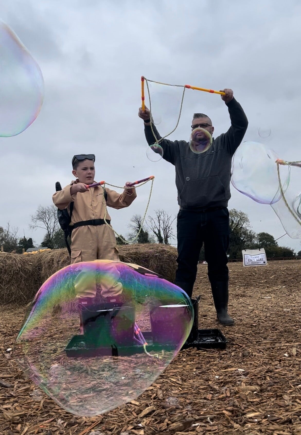 Rogate pumpkin patch 2024 review half term enchanted bubbles Halloween West Sussex Hampshire 
