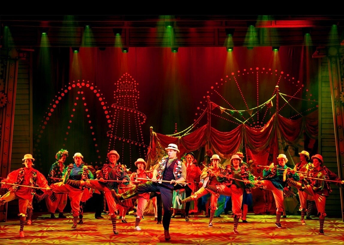 Chitty Chitty Bang Bang musical family musical UK Kings Theatre Portsmouth things to do in Portsmouth with kids 	days out  portsmouth family theatre trip UK Chitty Chitty Bang Bang flying car 