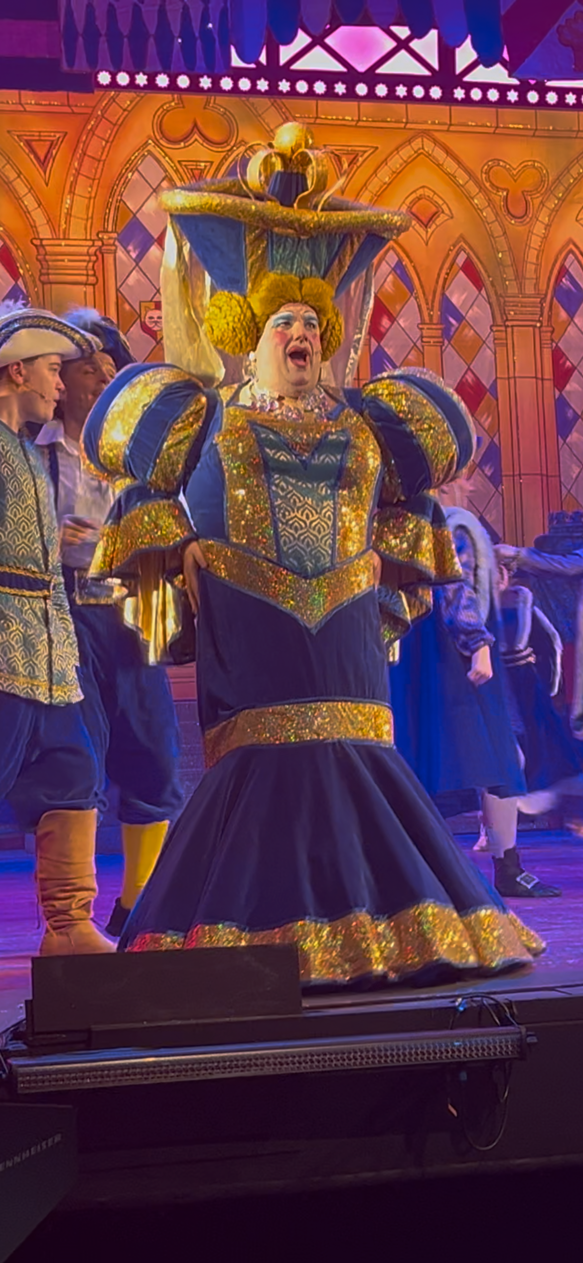 Jack Edwards Dame Dolly Kings Theatre Portsmouth 2024 Dick Whittington Portsmouth southsea Hampshire 