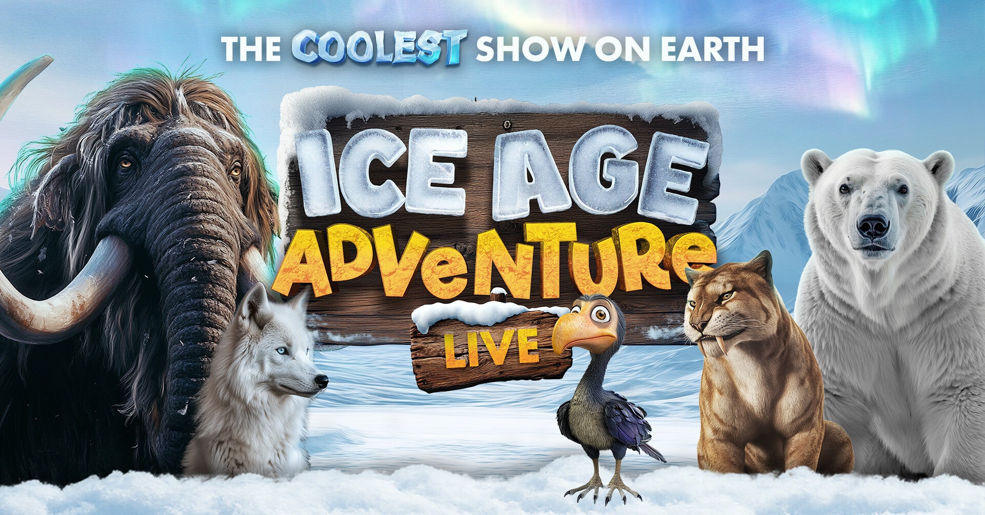 Ice Age Adventure Live Portsmouth theatre family show new theatre royal may 2026 kids theatre shows Hampshire 