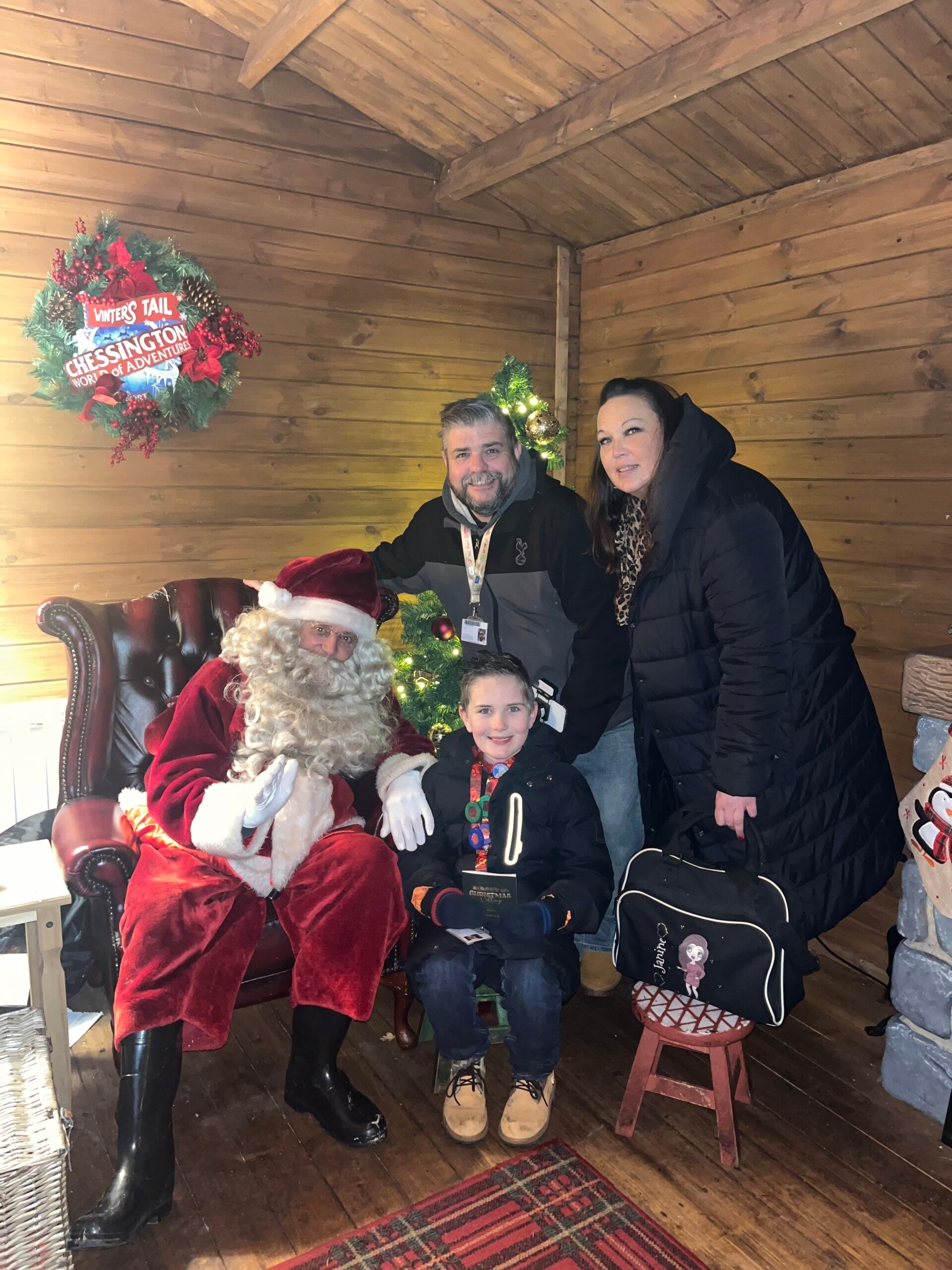 Winters Tail review Chessington 2024 Santa visit Merlin pass discount 