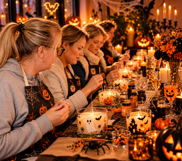 WORKSHOP TRICK OUR TREAT KAARSEN