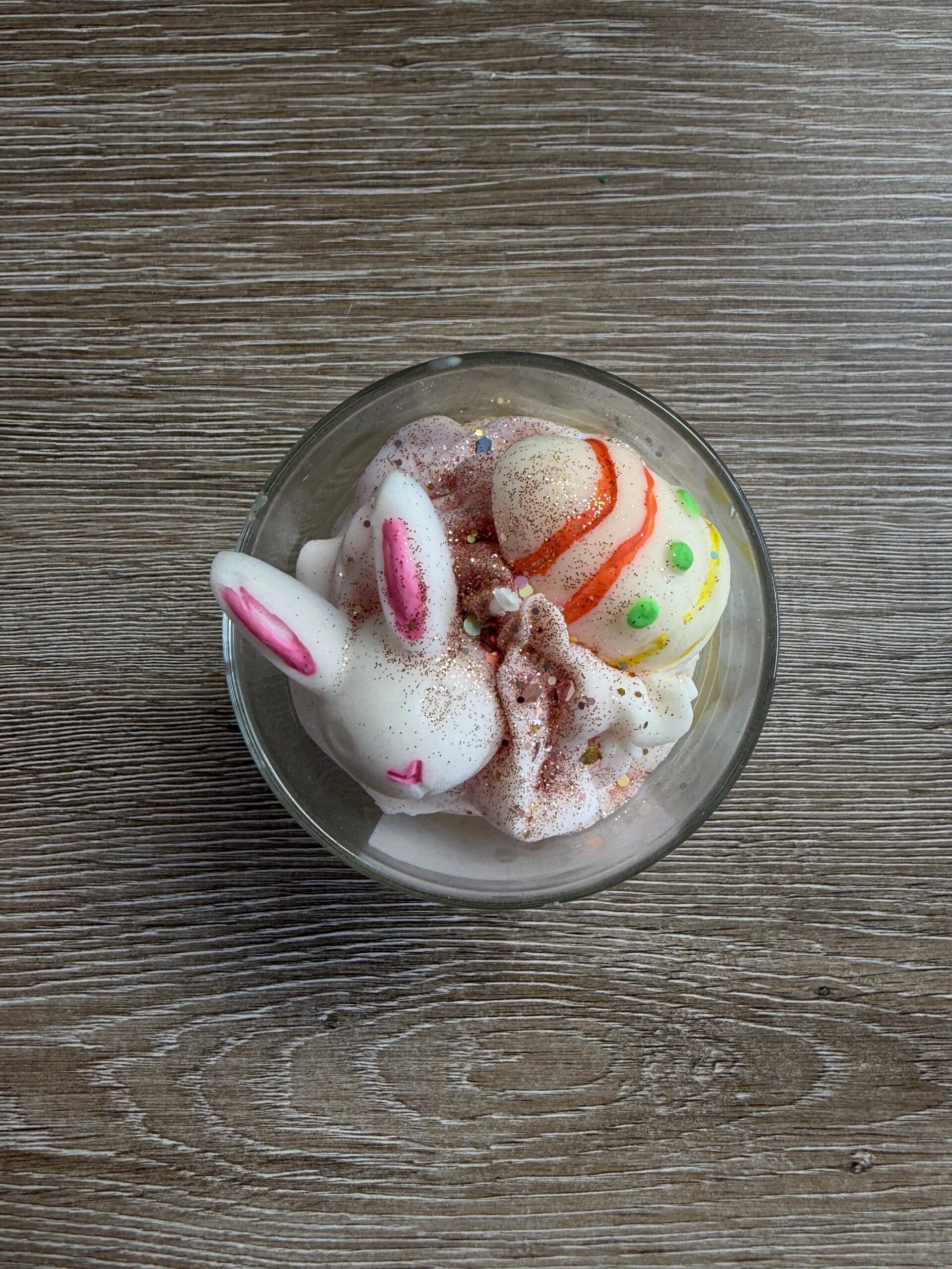 BUNNY KISSES EASTER WISHES CANDLE