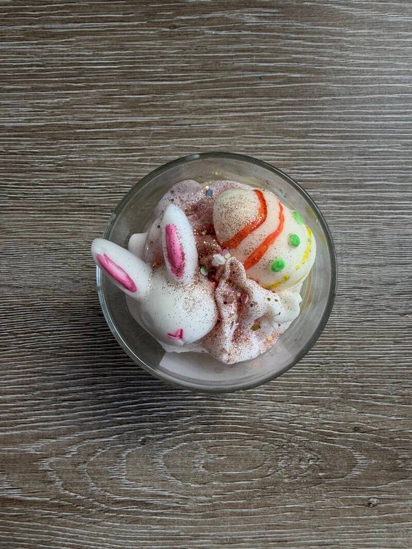 BUNNY KISSES EASTER WISHES CANDLE