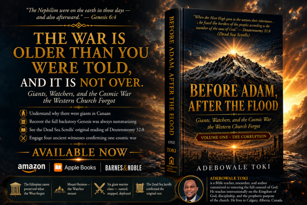 BEFORE  ADAM, AFTER THE FLOOD VOL 1