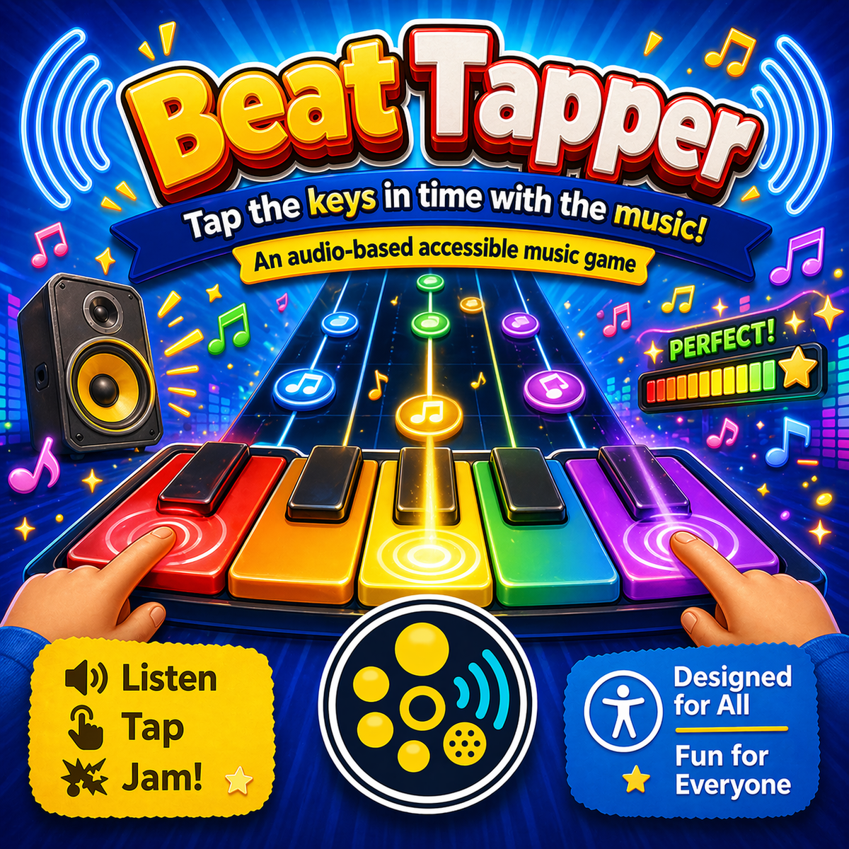 Beat Tapper | Accessible Music Rhythm Game
