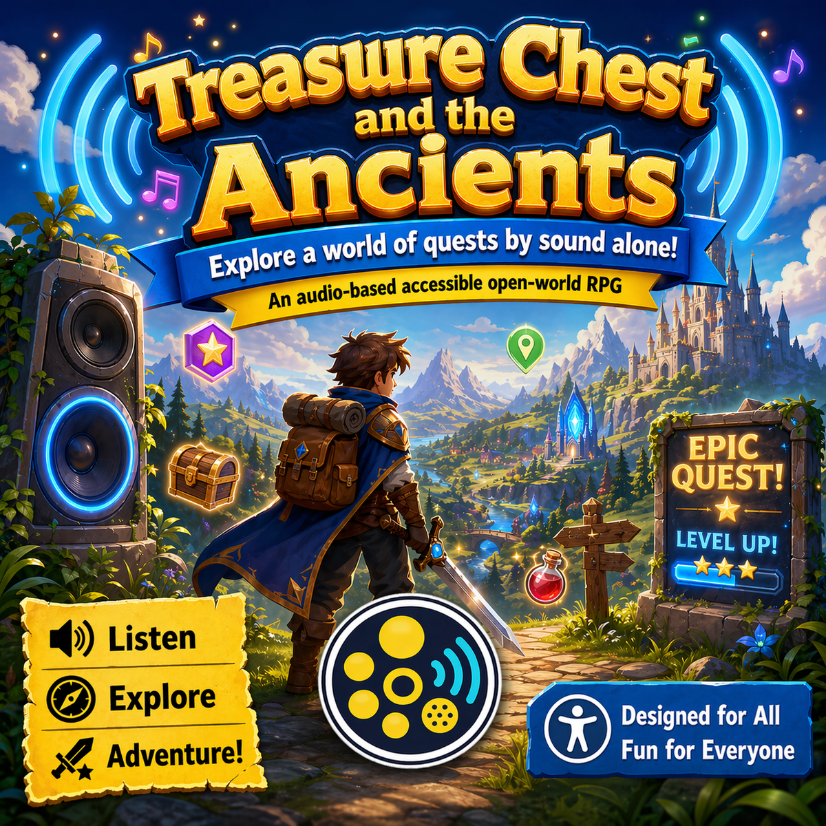Treasure Chest and the Ancients / Games Included | TactivoPlay Audio ...