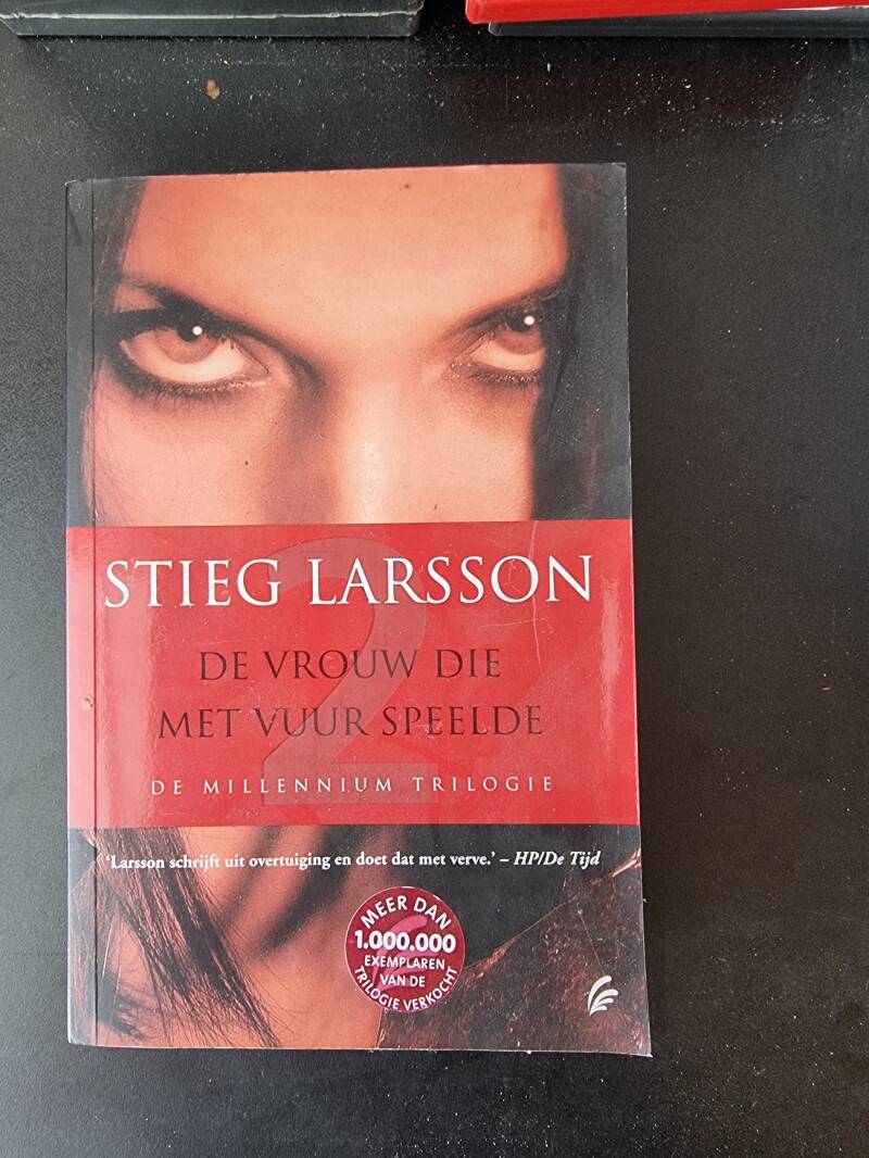 Steg Larsson: De vrouw die met vuur speelt