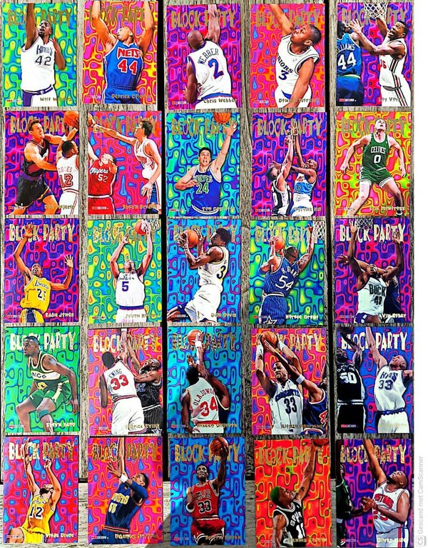 1995-96 NBA Hoops - Block Party