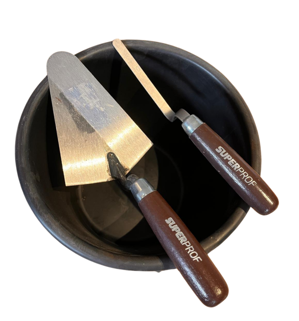 Mortel gereedschapssetje