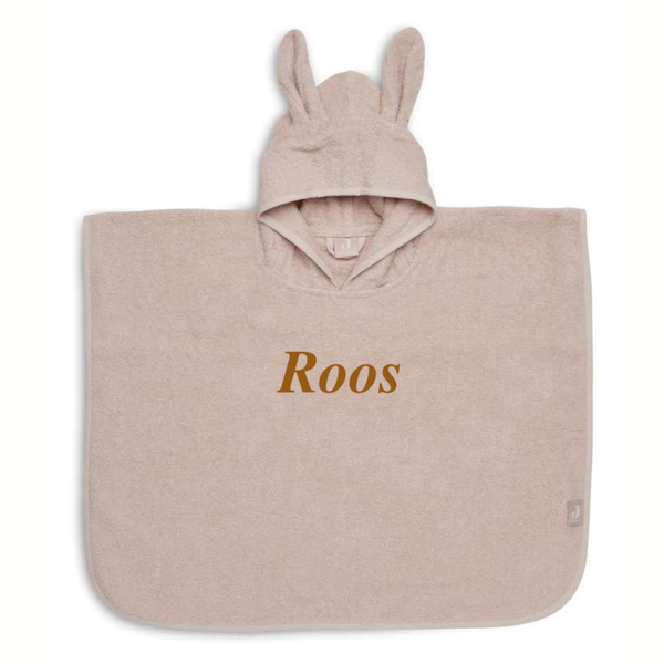 Jollein badponcho pale pink