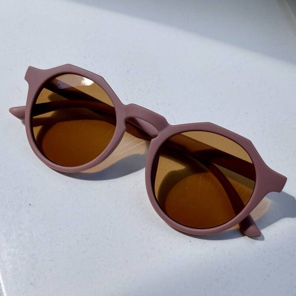 Kinder zonnebril purple