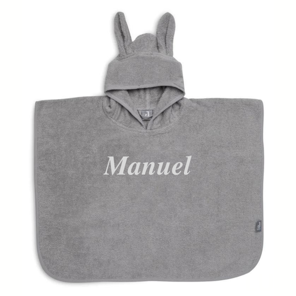 Jollein badponcho storm grey