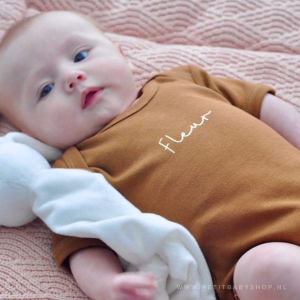 Newborn romper met naam