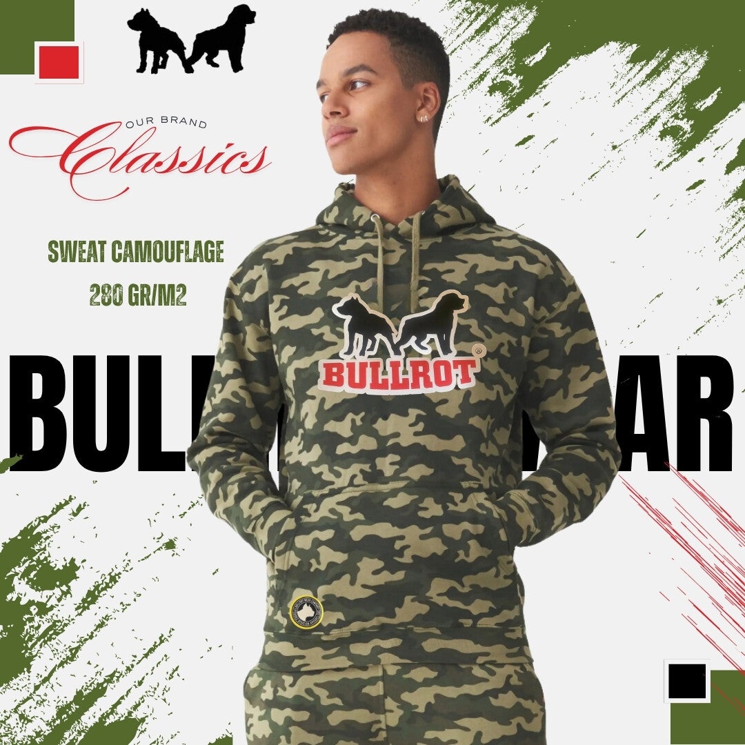 Sweat Camouflage 313 Bullrot 280Gr/M2 Kaki (Limited)