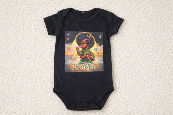 Body bébé personnalisé  – 100 % coton