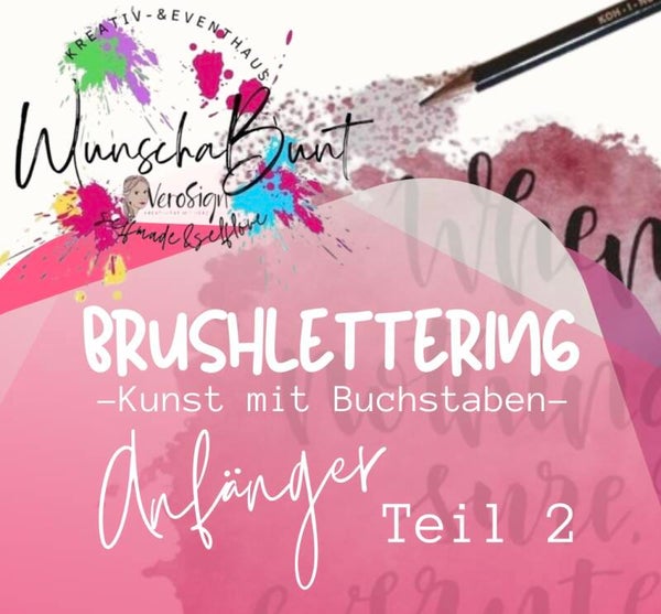 Samstag, 18.02.2023 | 10 Uhr  Brushlettering