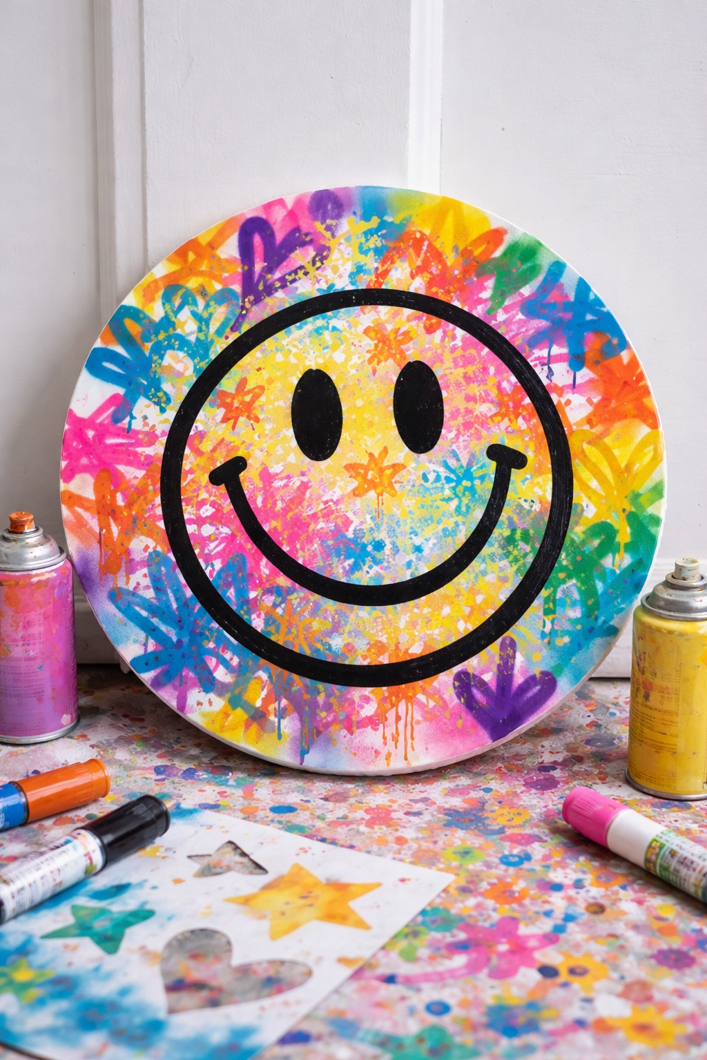 Donnerstag, 16.04.26 | 14 Uhr happy art • Paint your Sm:)e