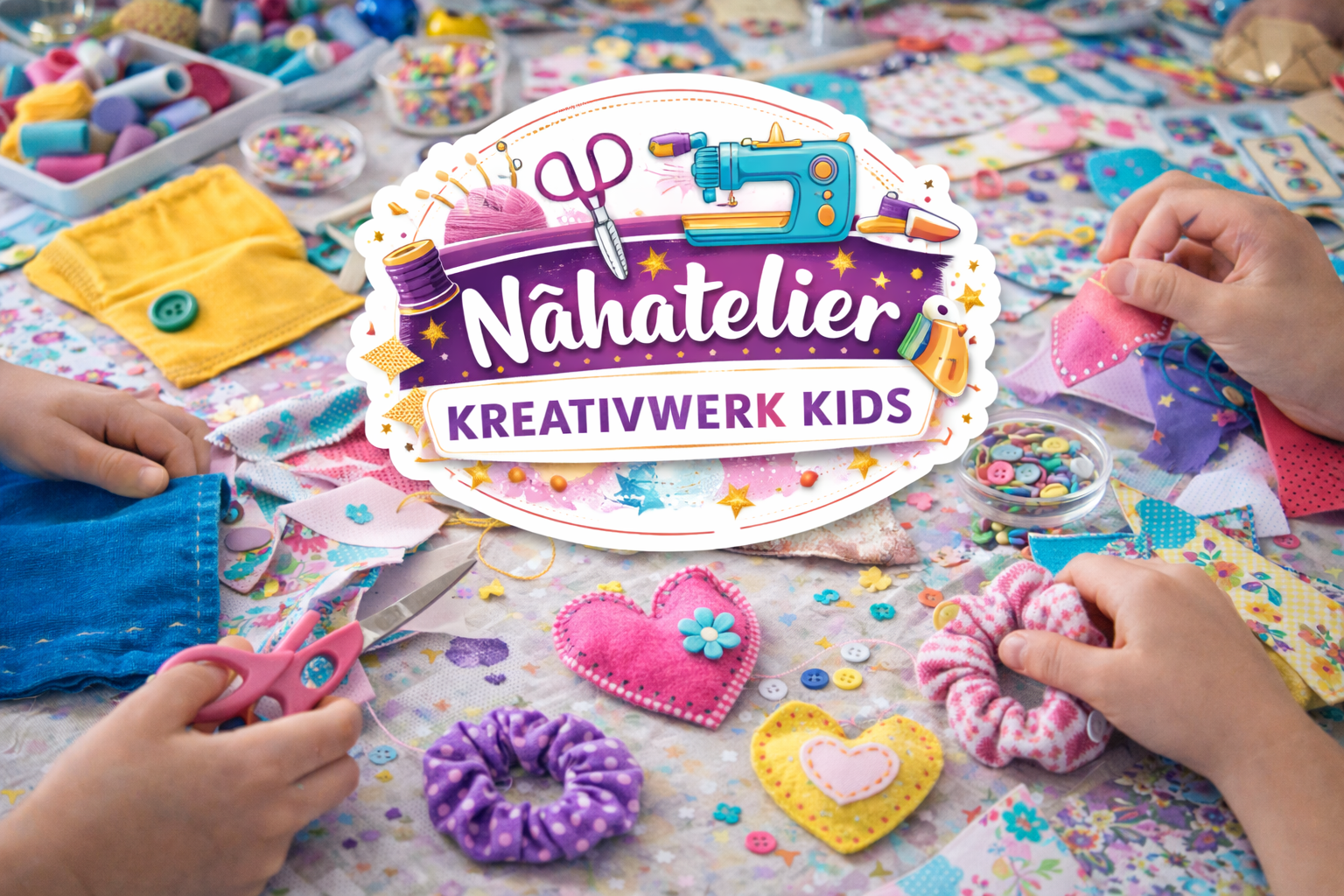 Samstag, 11.04.26 | 10 Uhr NähAtelier Kids - Grundkurs