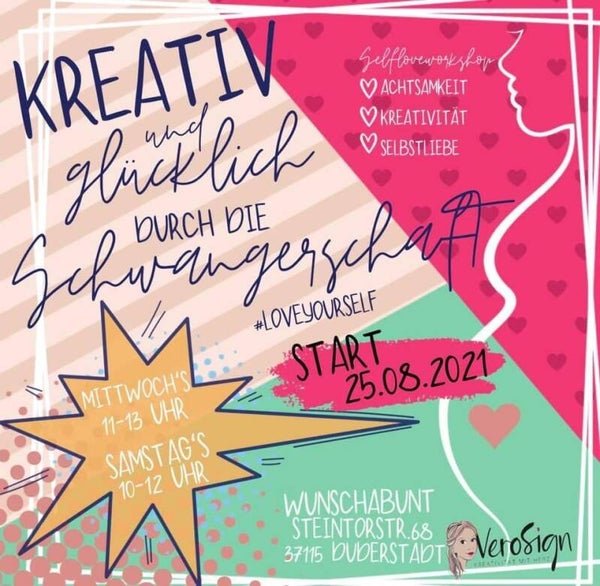 Kreativ durch die Schwangerschaft
