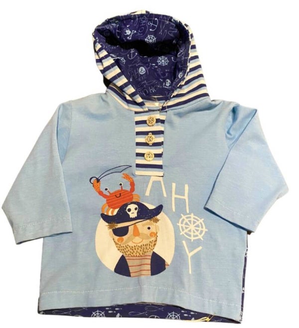 Kapuzenshirt Pirat AN13