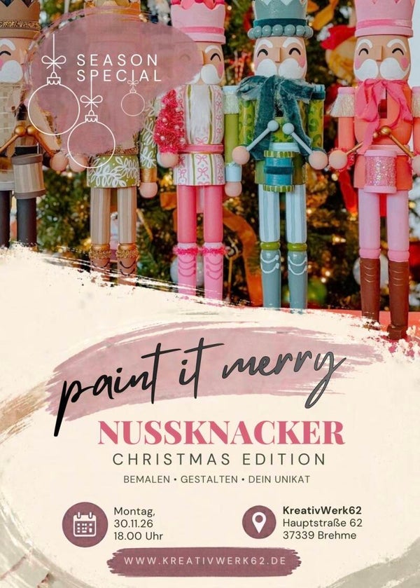 Montag, 30.11.26 | 18.30 Uhr Nussknacker
