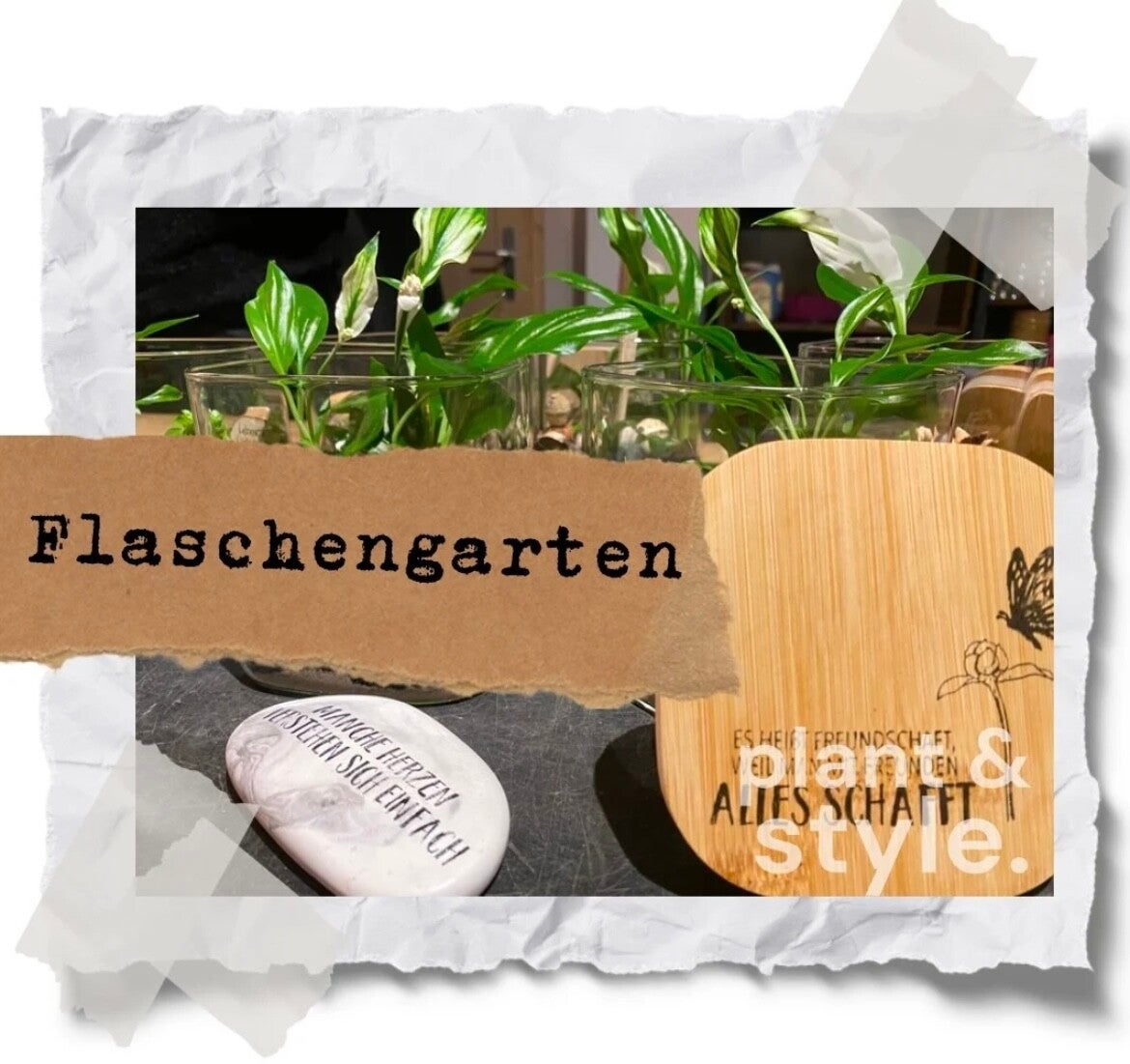 Donnerstag, 16.04.26 | 10 Uhr Florales • Flaschengarten