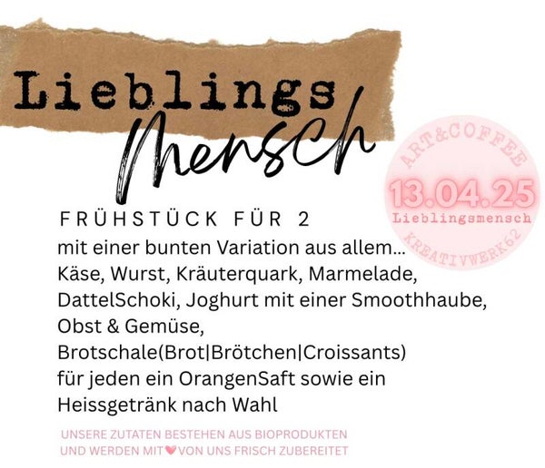 Lieblingsmensch Frühstück
