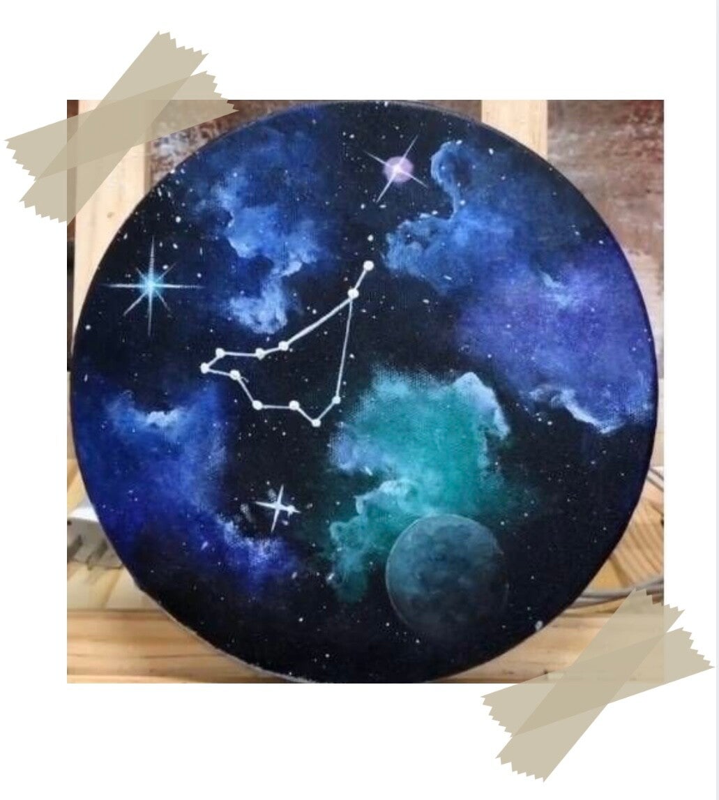 Donnerstag, 19.02.26 | 11 Uhr paint it! Galaxy • Sternzeichen