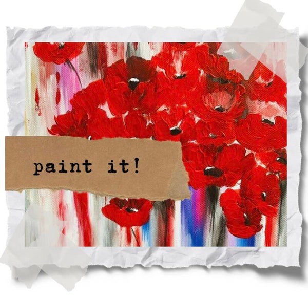 Dienstag, 12.08.2025 I 17 Uhr paint it! Mohnblumen