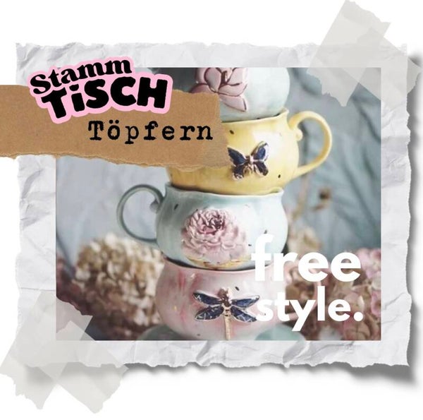 Mittwoch, 29.10.25 | 18.30 Uhr Töpfern Freestyle