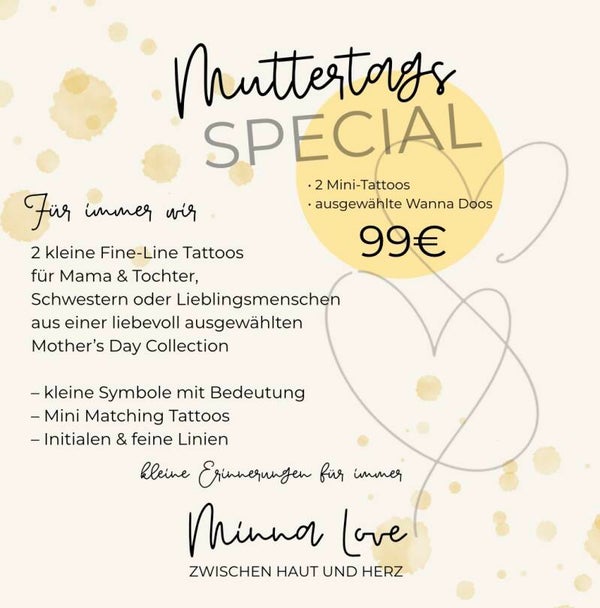 Tiny Tattoos • Muttertag