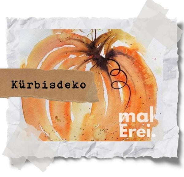 Dienstag, 07.1025 | 12 Uhr Aquarell Kürbis