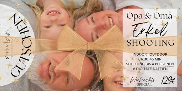 Gutschein Oma&Opa Enkel Shoot