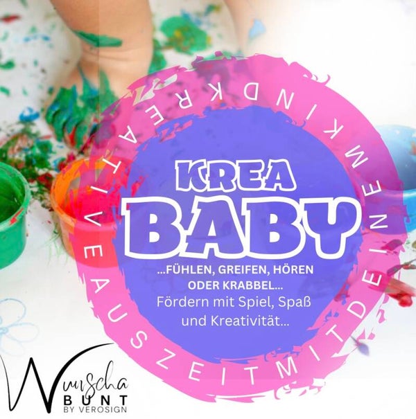 Montag, 04.03.24 | 10 Uhr KreaBaby | kreative Krabbelgruppe