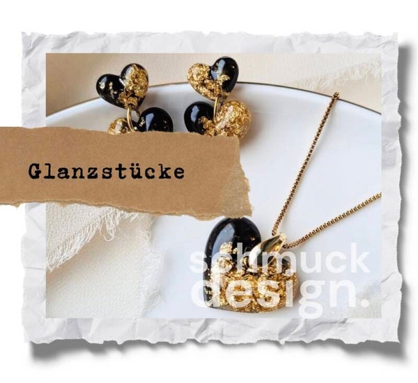 Schmuckdesign | Glanzstücke Herz&Harz