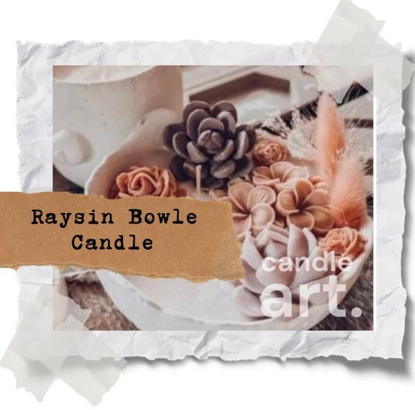 Raysin Bowle Candle